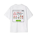 Polera Oversize "404 Coherencia Not Found" — Unisex