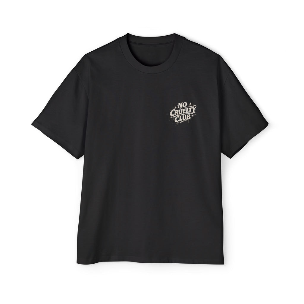 Polera Oversize V Vegan Grafiti Pidge — Unisex