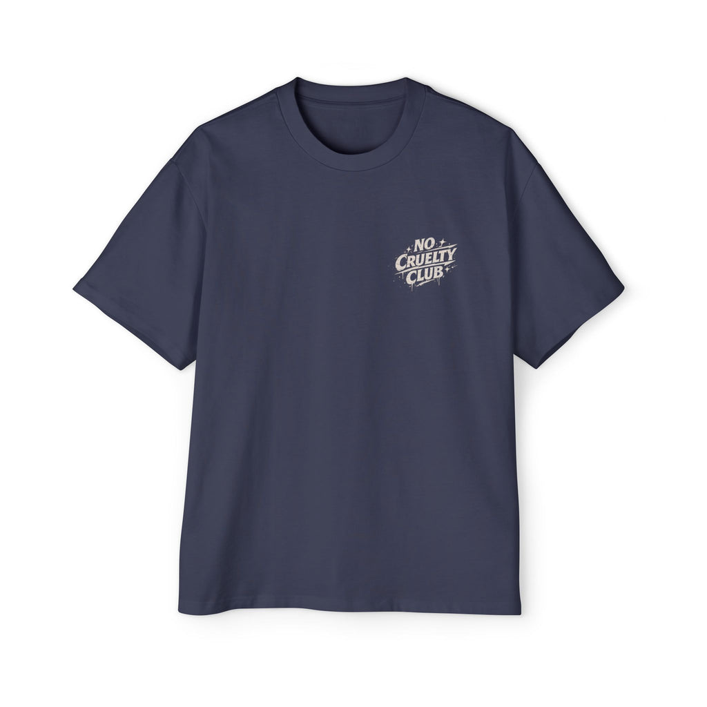 Polera Oversize V Vegan Grafiti Pidge — Unisex