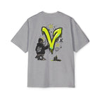 Polera Oversize V Vegan Grafiti Pidge — Unisex