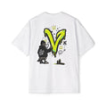 Polera Oversize V Vegan Grafiti Pidge — Unisex