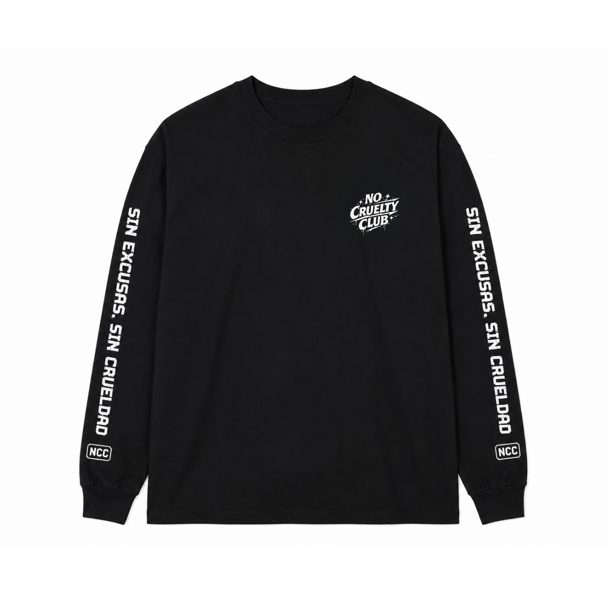Polera Manga Larga Basic NCC — Unisex