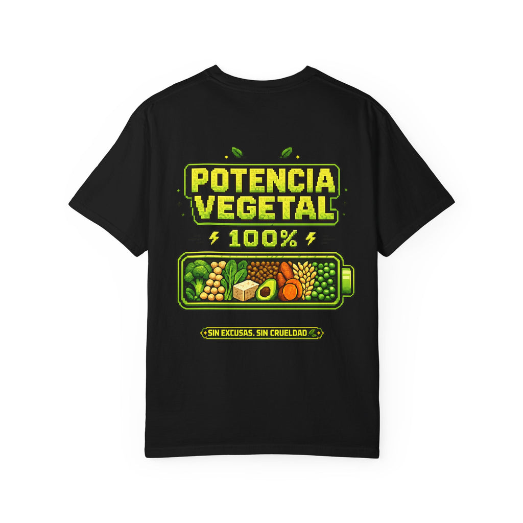 Polera Normal Fit "Potencia vegetal"— Unisex