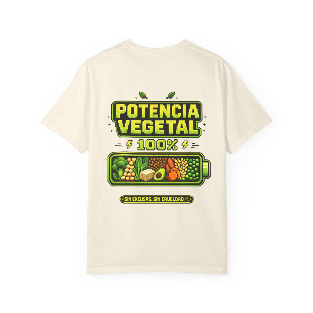 Polera Normal Fit "Potencia vegetal"— Unisex