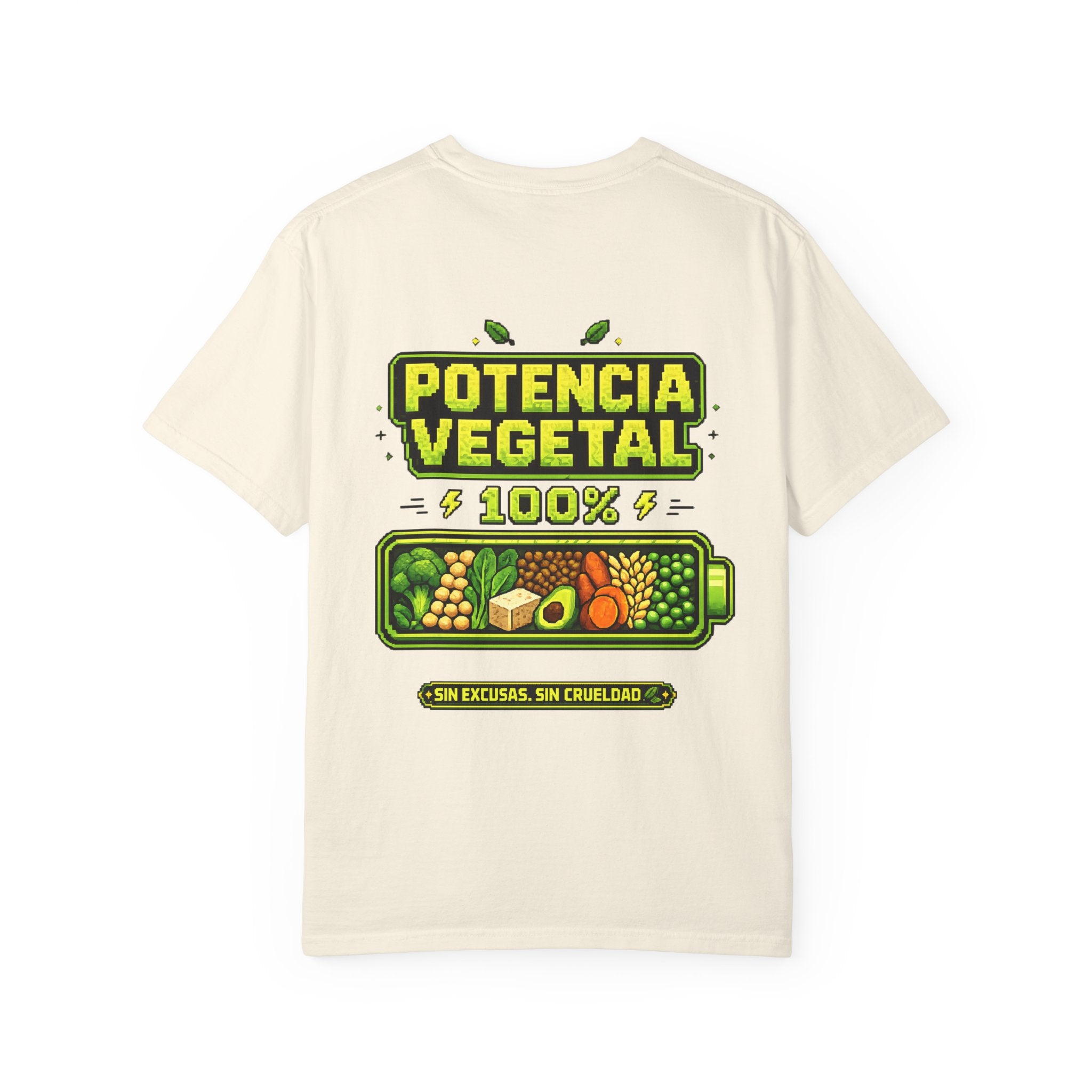 Polera Normal Fit "Potencia vegetal"— Unisex