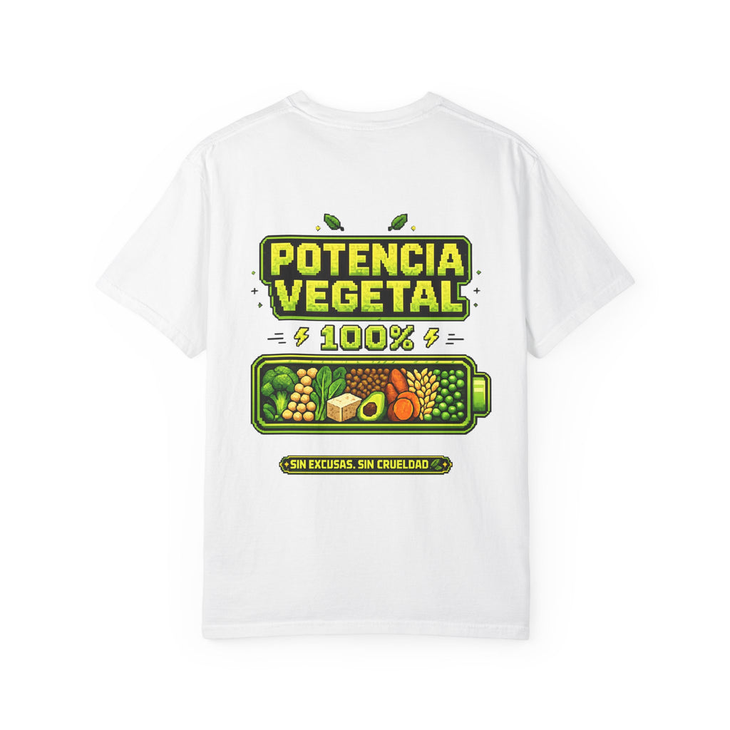 Polera Normal Fit "Potencia vegetal"— Unisex