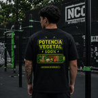 Polera Normal Fit "Potencia vegetal"— Unisex