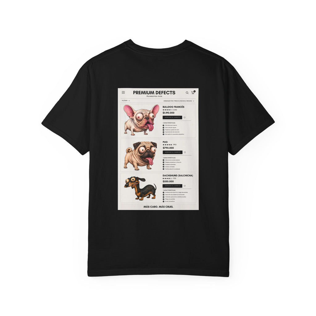 Polera Normal Fit "Perros - Premium Defects"