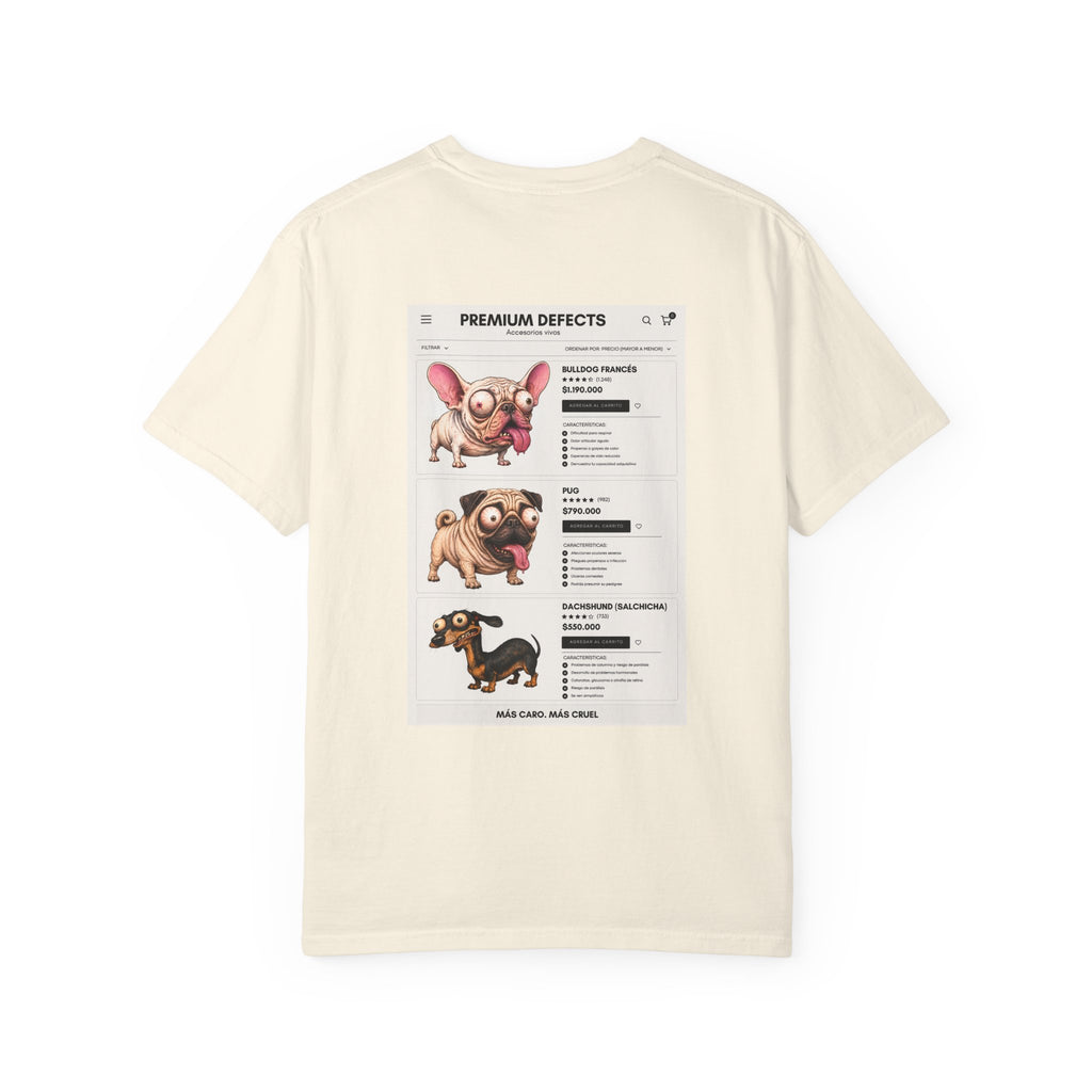 Polera Normal Fit "Perros - Premium Defects"