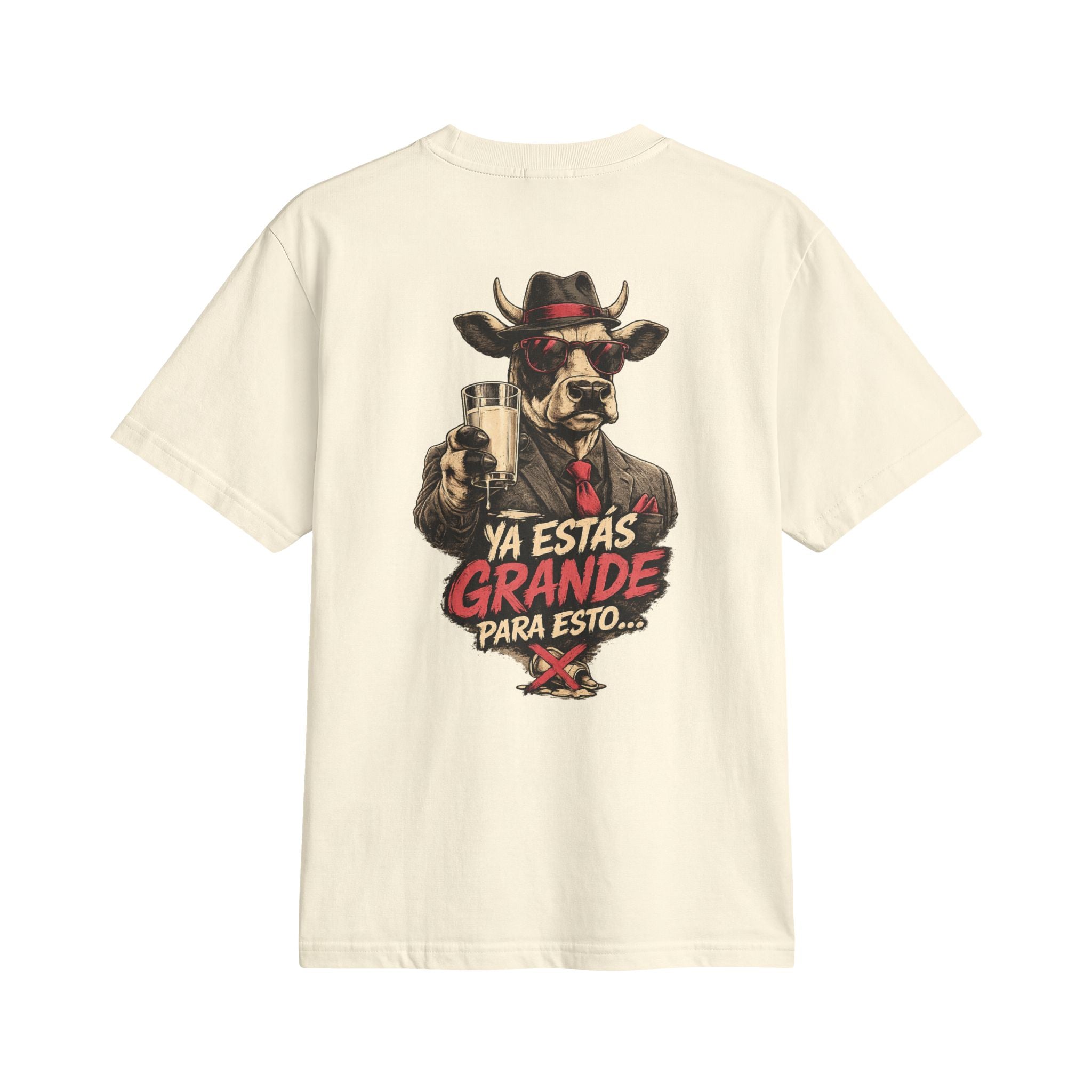 Polera Normal Fit "Ya estás grande"— Unisex