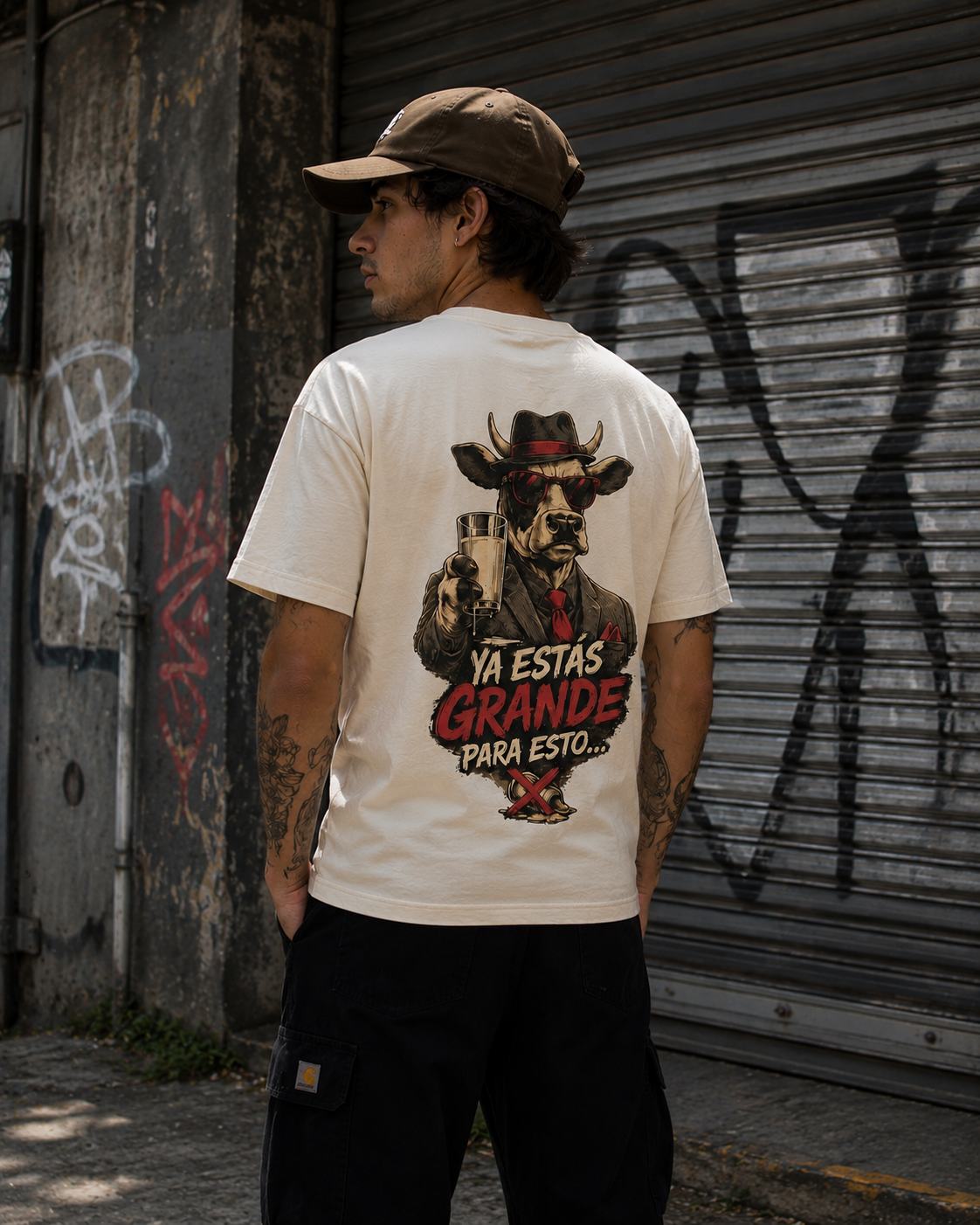 Polera Normal Fit "Ya estás grande"— Unisex